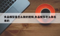 食品模型是怎么做的视频,食品模型怎么做出来的