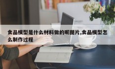 食品模型是什么材料做的呢图片,食品模型怎么制作过程