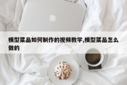 模型菜品如何制作的视频教学,模型菜品怎么做的