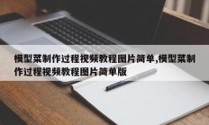 模型菜制作过程视频教程图片简单,模型菜制作过程视频教程图片简单版
