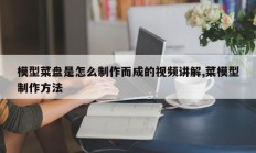 模型菜盘是怎么制作而成的视频讲解,菜模型制作方法