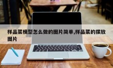 样品菜模型怎么做的图片简单,样品菜的摆放图片